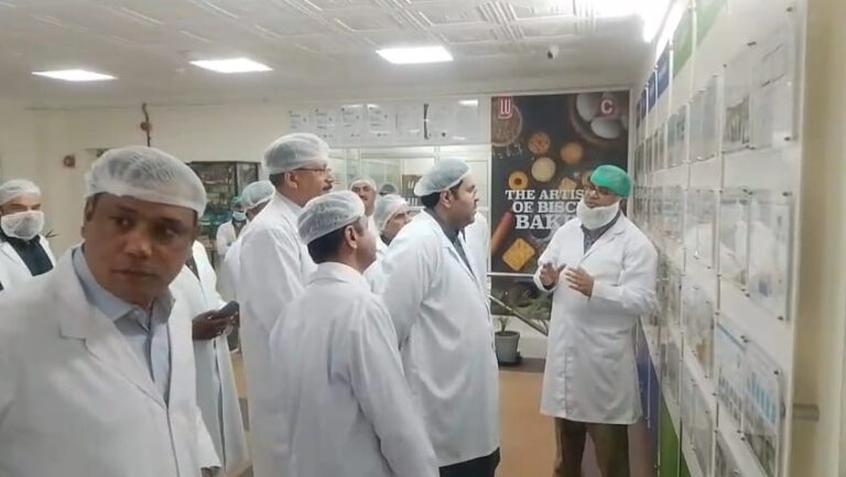 Sindh official hails high standards at local biscuit plant
